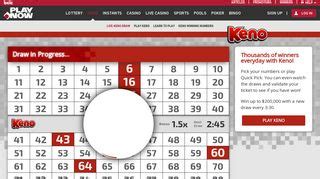 keno live draw nsw|qld keno check my ticket.